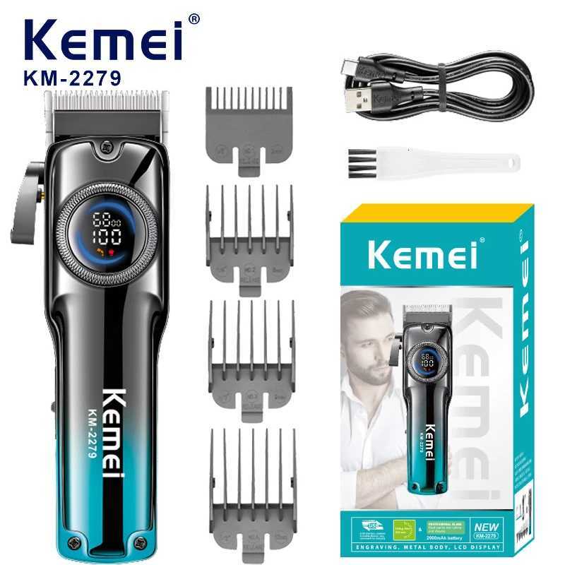 Kemei Trimmer Professional Hair Trimmer Rechargeable Haircut Machine Adjustable Hair Cutting Machine Trimmer for Men KM-2279T251120