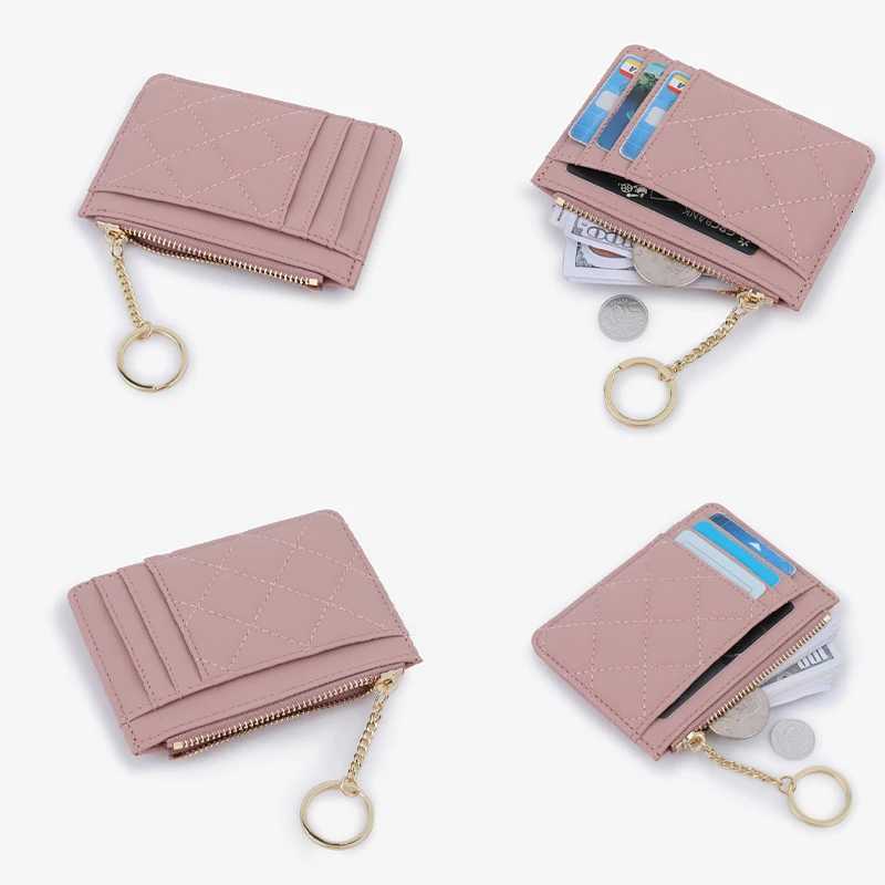 Card Pack Ladys Premium Card Set - A Small Shoulder Bag Suitable for Women The Design Features A Diamond Pattern It Has MultiW251120