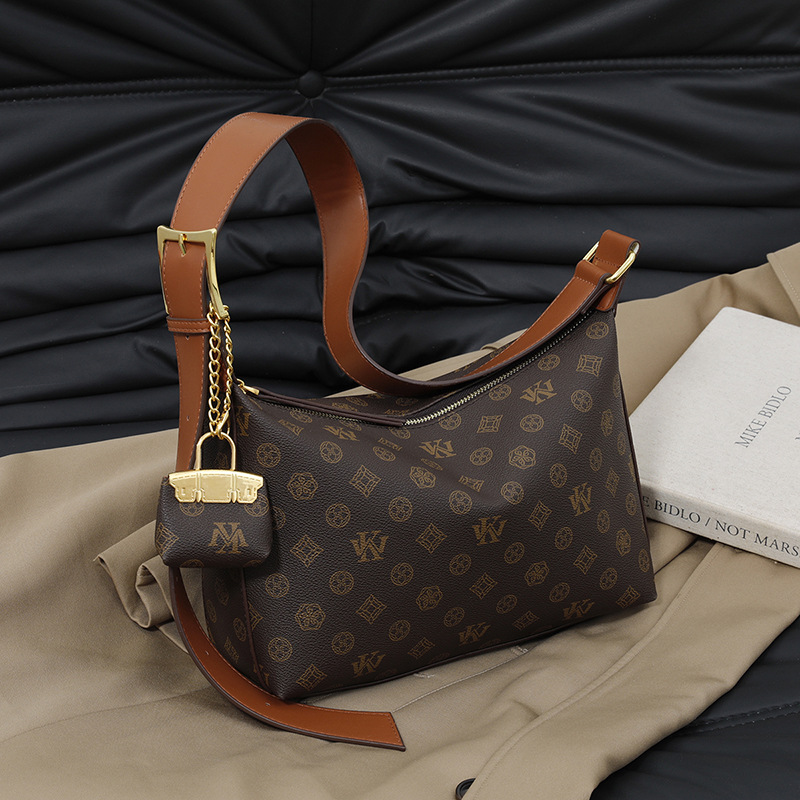 2026 New High-Quality Commuter Tote Bag, Stylish Large-Capacity Shoulder Bag, Printed Multifunctional Tote, Luxury Handheld Underarm Bag with Free Hom