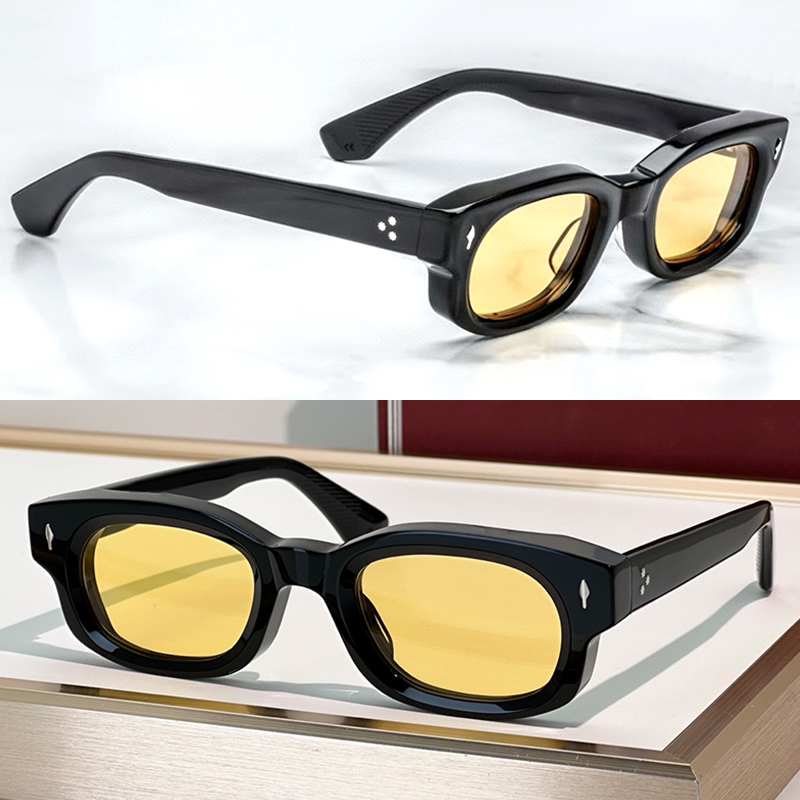 Designer Sunglasses WHISKEYCLONE Men Women Pure Handmade Oval Frame Acetate Luxury Sunglasses Outdoor Goggles UV400 Small Glasses With box