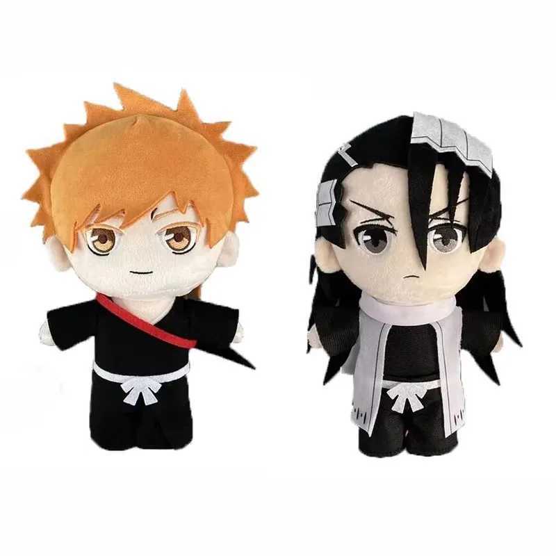 Anime BLEACH Plush Toy Kuchiki Byakuya Kurosaki ichigo Aizen Sousuke Zaraki Rukia Ichimaru Gin Stuffed Doll Soft Figure Fan Gift G251120
