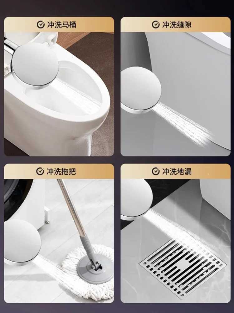 New High Pressure Water Saving Filter Shower Head 6 Modes Handheld Showerhead Large Flow Massage Shower Bathroom Accessories SetM251120