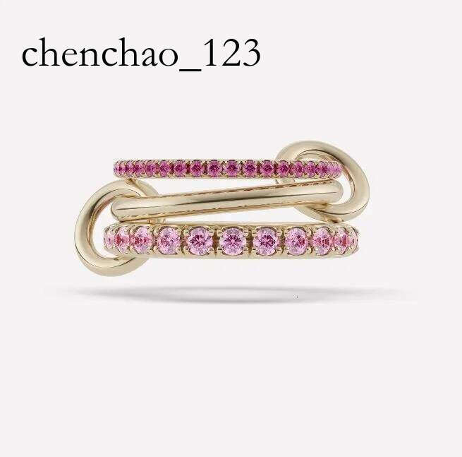 Band Rings Halley Emerald Gemini Spinelli Kilcol rings brand designer New fine jewelry gold and sterg sier Hydra ked ring for women