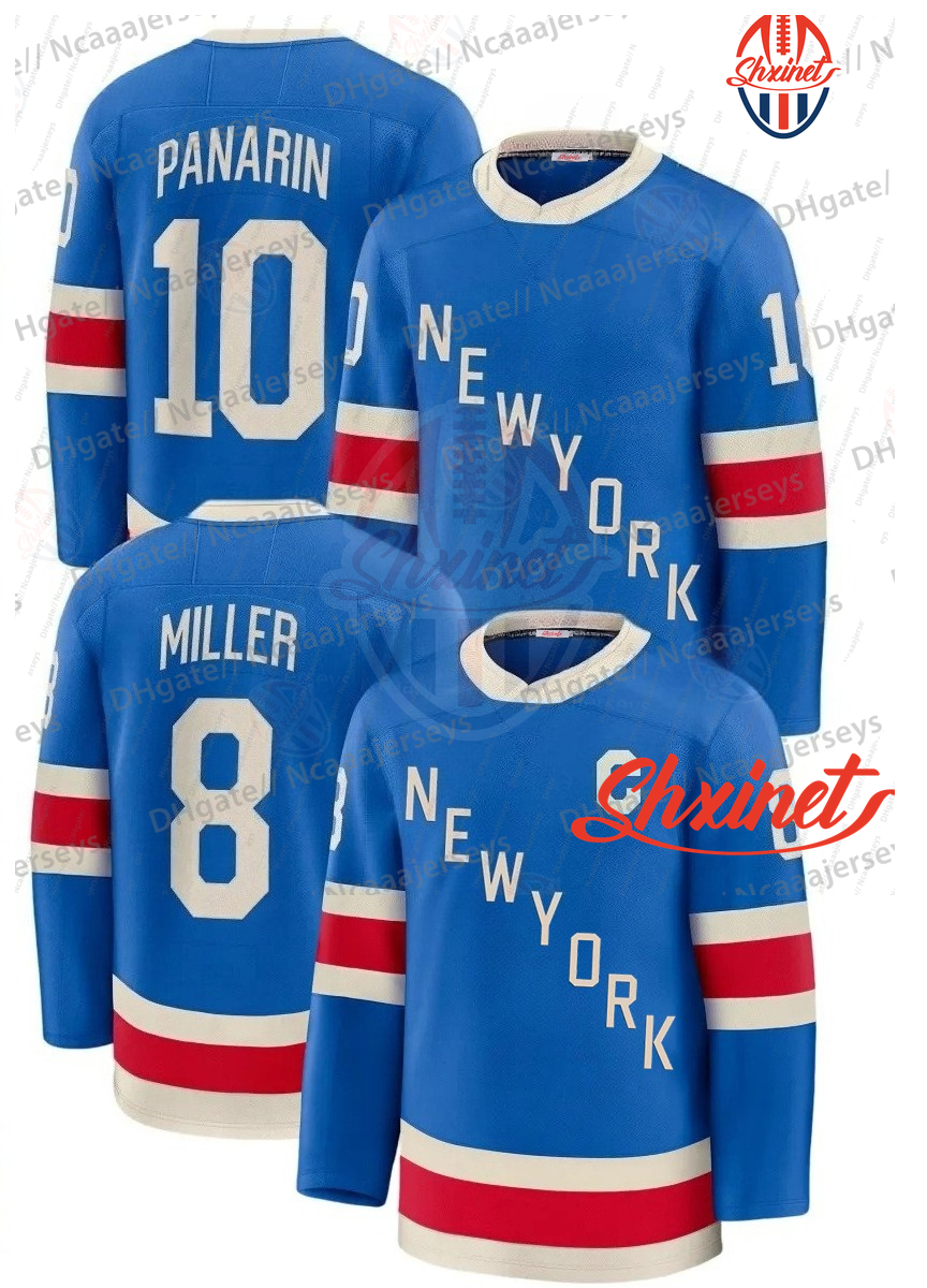 8 J.T. Miller Matt Rempe 2026 Winter Classic Jerseys Chris Kreider Artemi Panarin Jonathan Quick Mika Zibanejads Igor Shesterkin