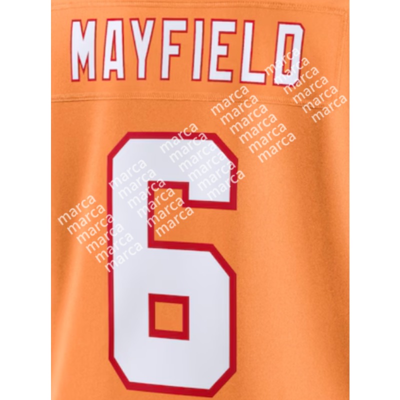 Mayfield Football Jersey Irving Tucker Evans Egbuka Custom Football Jerseys Any Name Number Mens Womens Youth Salute to Service Limited Jersey11