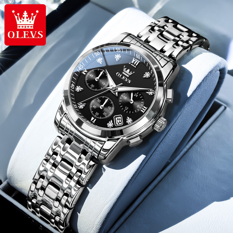 OLEVS Designer Women's Multi-functional Quartz Watches Business Waterproof Women's Watches Luxury Watches Free Delivery And Wholesale