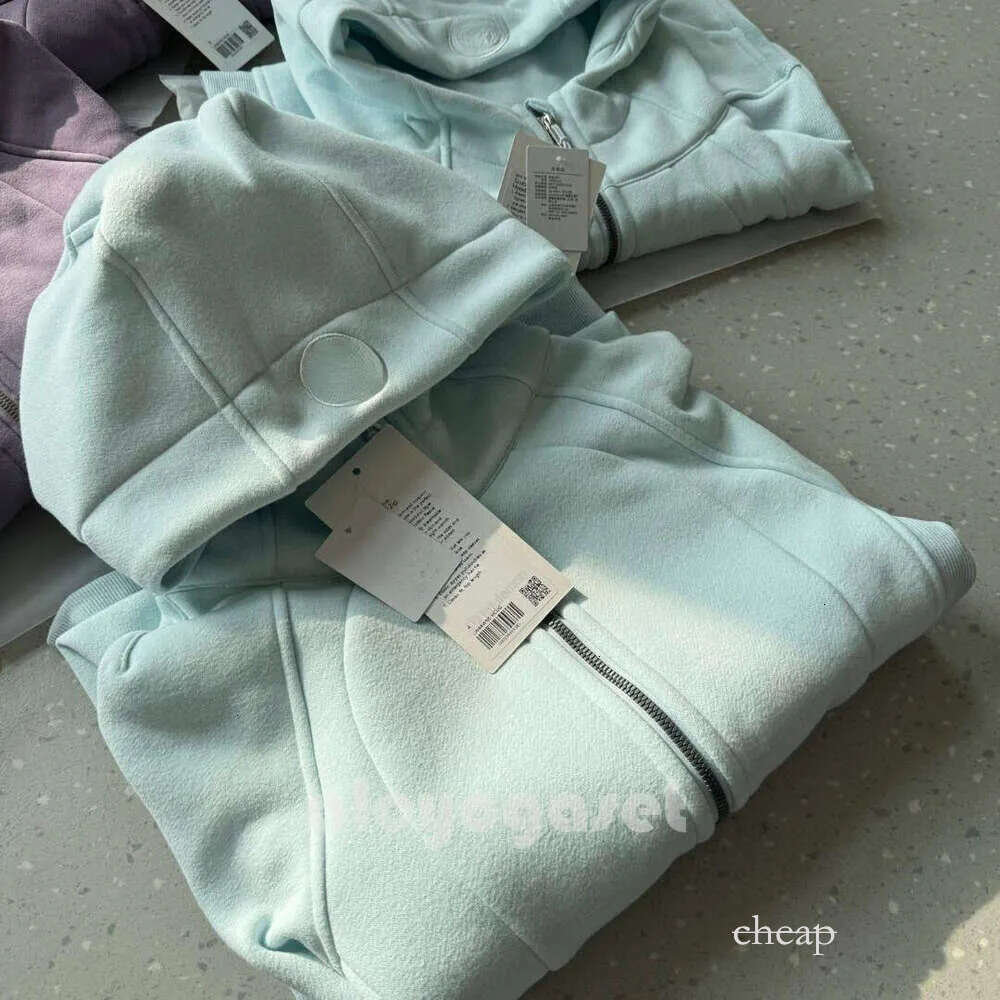 TOP Designer jacket pants scuba hoodie Comfort Embroidery Sports Casual Cardigan Women's 20 Colors luluity lemonics sweatshirt leggings set