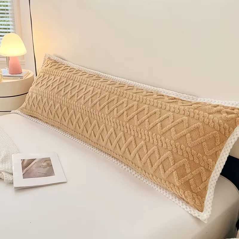 Pillow Case 1pc case Flannel Cover 48x120/48x150/48x180 Cushion Cover Rectangle slip Soft Case C251120