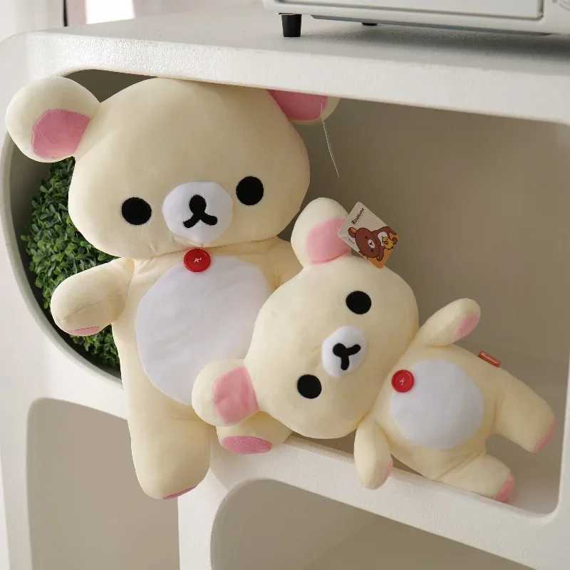 Rilakkuma Plush collection Teddy Bear Peluche Lovely Anime Bear Stuffed Doll Kawaii Room Decor Soft Birthday Gifts Xmas Present G251120