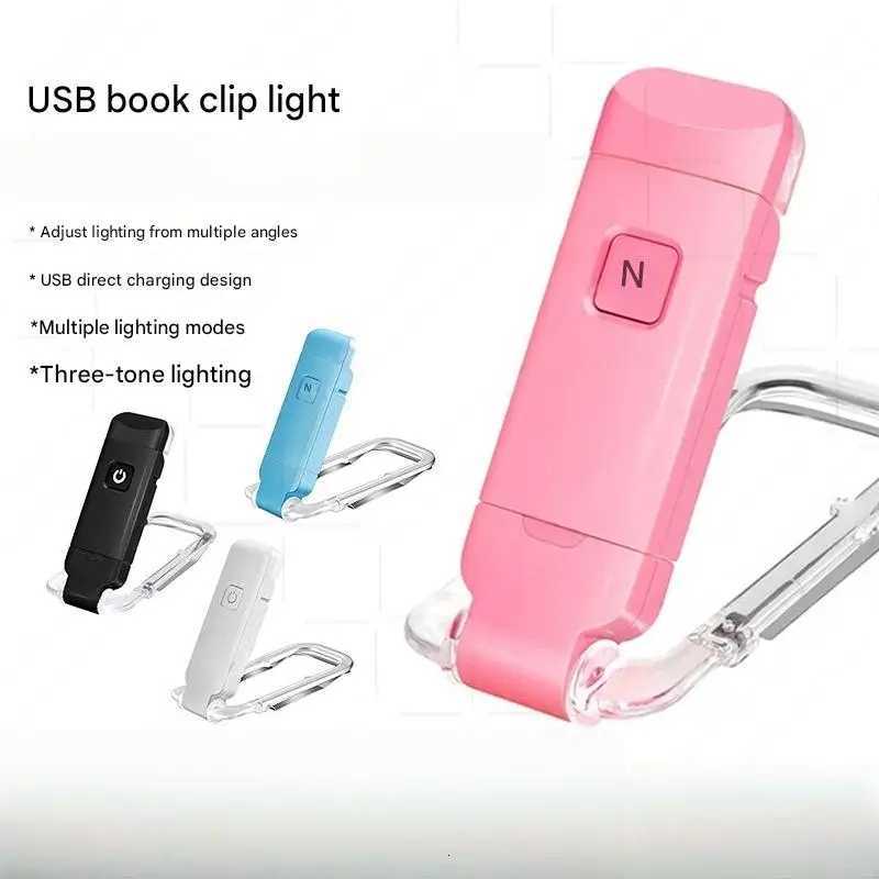 Popular USB mini eye protection folding book clip lamp portable book reading lamp simple eye protection reading lamp student M251120