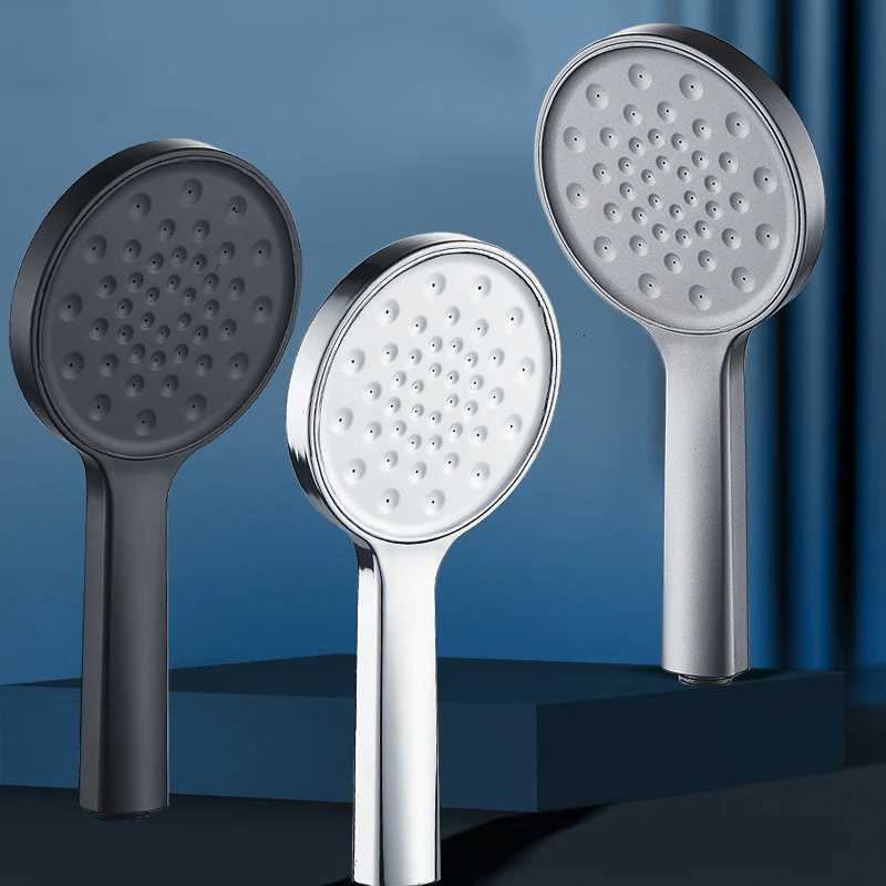 Pressurized Large Panel Large Water Outlet Handheld Shower Fine Hole Booster Home Bathroom Shower Head SetM251120