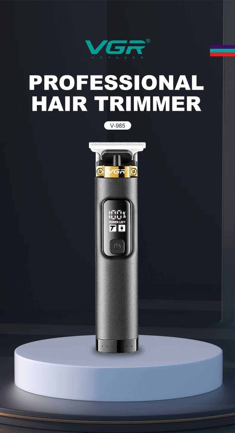 VGR 985 Hot Sale Hair Cutting Machine Metal Cordless Professional Hair Trimmer for MenT251120