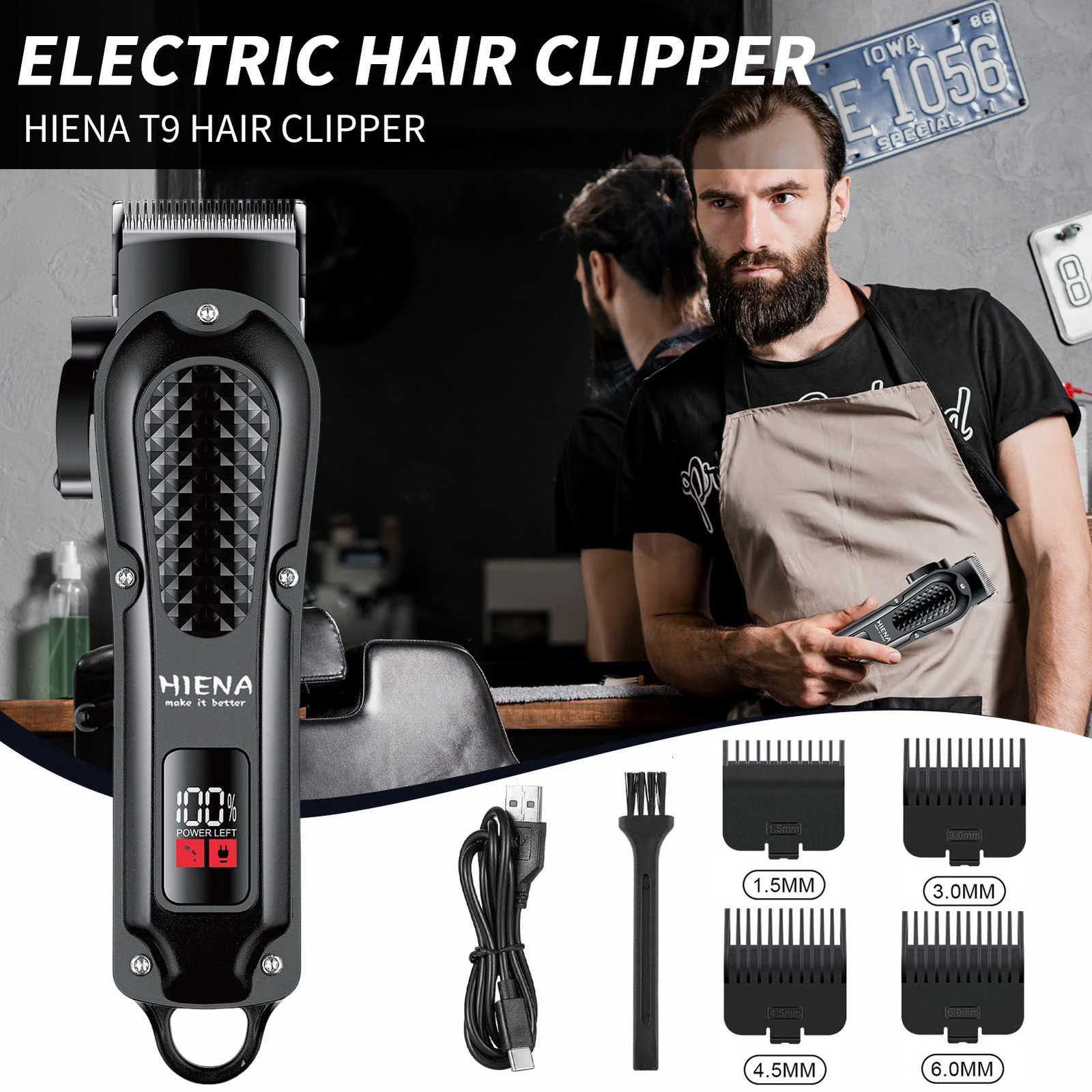 HYN-212 Electric Hair Clipper UBS 5V1A Rechargeable Cordless Beard Trimmer Men Powerful Electric Hair Clipper Trimming ToolT251120