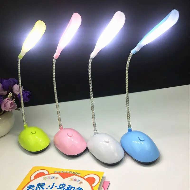 Children Bedroom Foldable Portable LED Desk Lamp Children Eye Protection Student Study Reading LED Table Lamp Battery Powered M251120