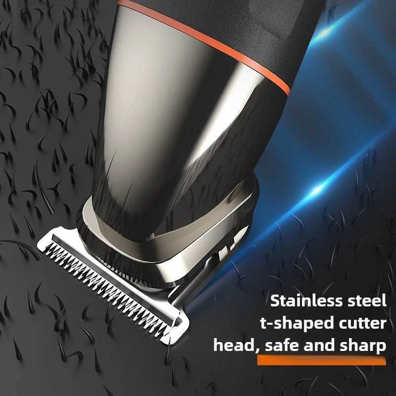 Electric Hair Clippers Mans Professional Precision Adjustment Cordless Beard/Hair Trimmer Rechargeable Haircut Machine For MenT251120