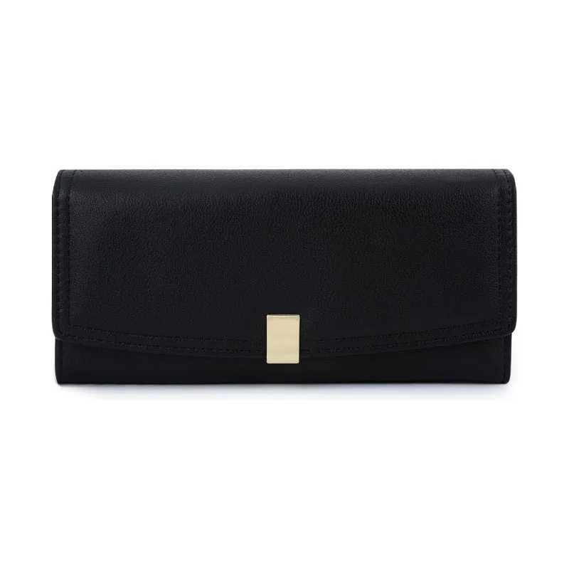 Elegant Women Wallet PU Leather Fold-over Purse ID Card Holder Ladies Wallet Female Hasp Clutch billetera bolas billeteraW251120