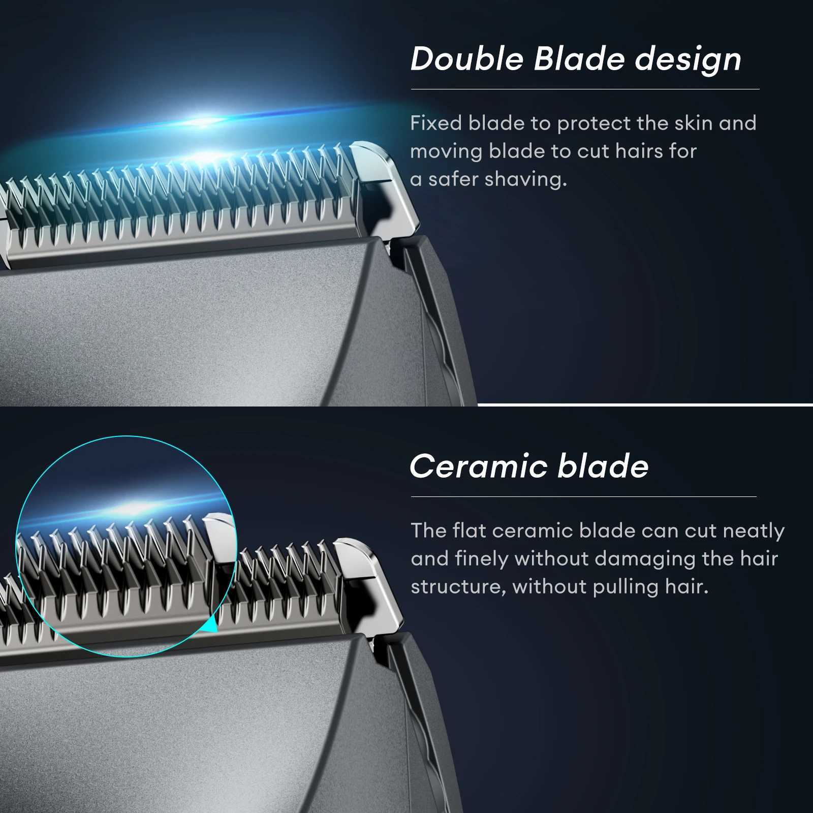KENSEN S10 Electric Body Hair Trimmer for Men Women Balls Shaver Hair Removal Bikini Trimmer Groin Groomer Clipper Beard RazorT251120