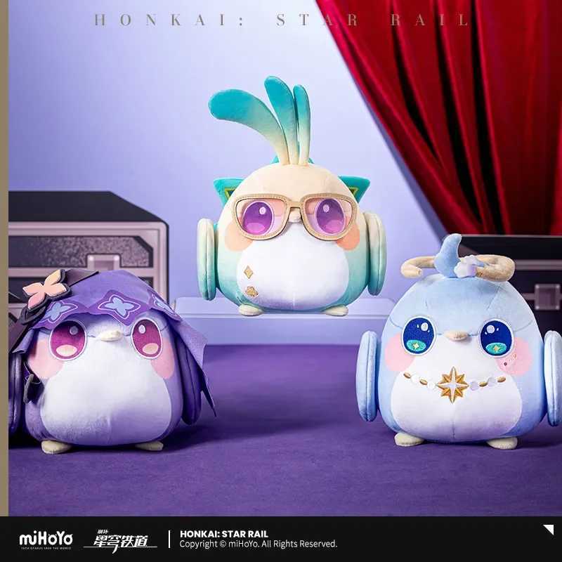 Sunsyea Honkai Star Rail Official Merch miHoYo Original Authentic JMDHKS Series Plush Doll Keychain Aventurine Borin G251120