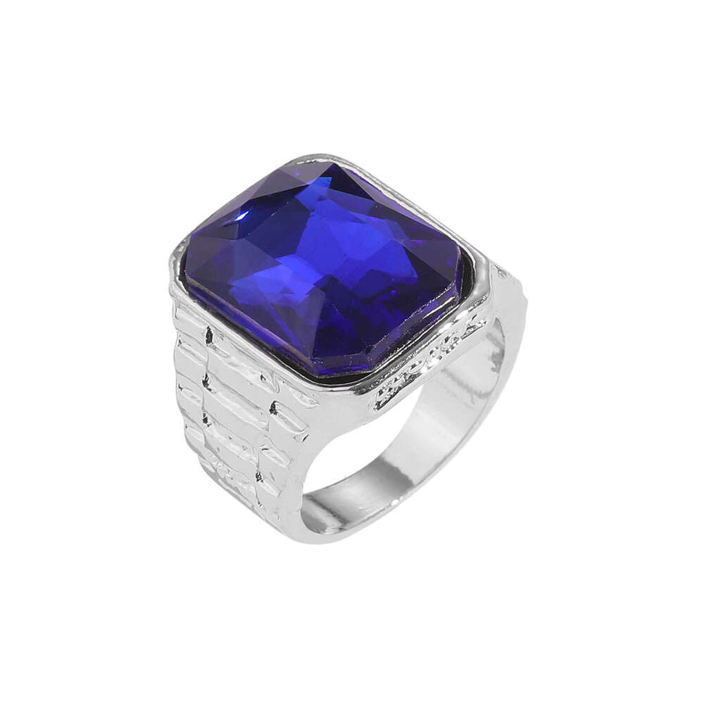 Luxury designer hip hop men and women with red and green ice out of VVS Moissanite hip hop rings