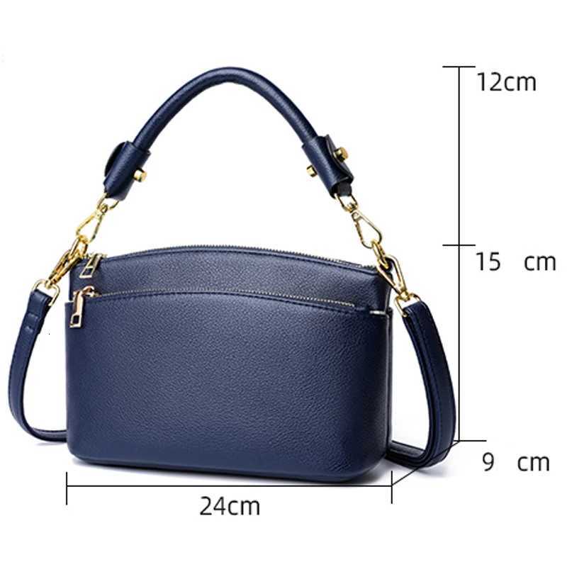 Leisure Genuine Leather Girl Motorcycle Bag Fi Trend Fem Messenger Bags Wallet High Quality Soft Leather Shoder Bolsas Y251120