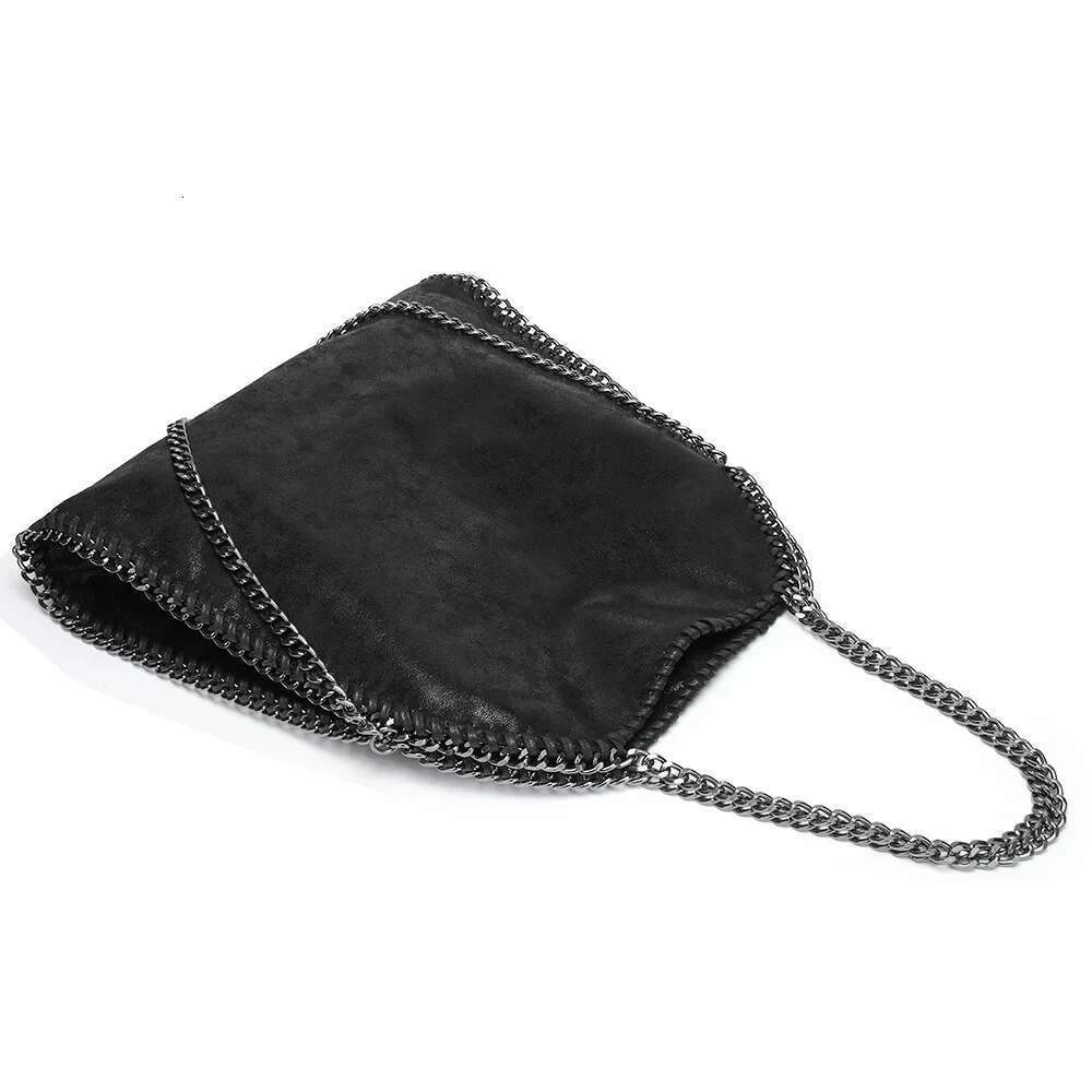 2024 New Stella Large Chain Handbag Single Shoulder Fashionable Polyester Fiber Women's Bag