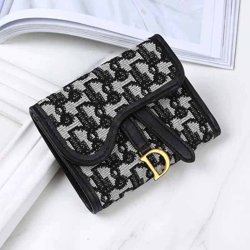 Vintage Style Womens Wallet New Model D-clip Coin Purse Multi-functional Large Capacity Trade Coin Card Holder K251120