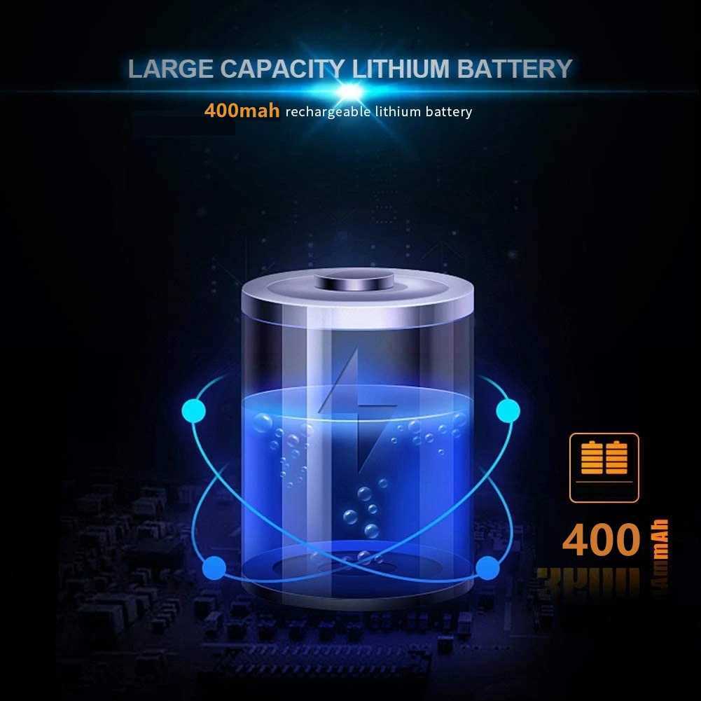 Mini Foldable Book Light Eye Protection Light Clip-on 360 Flip Study Lamp Rechargeable Battery Travel Bedroom Reading Lamp M251120