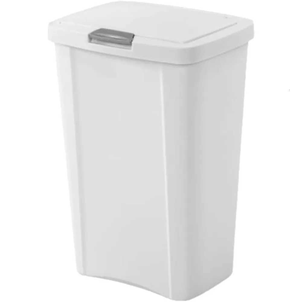 Touch Can 13 Gallon - Hands-Free Operation Suitable for Kitchen Living Room Garage C251120