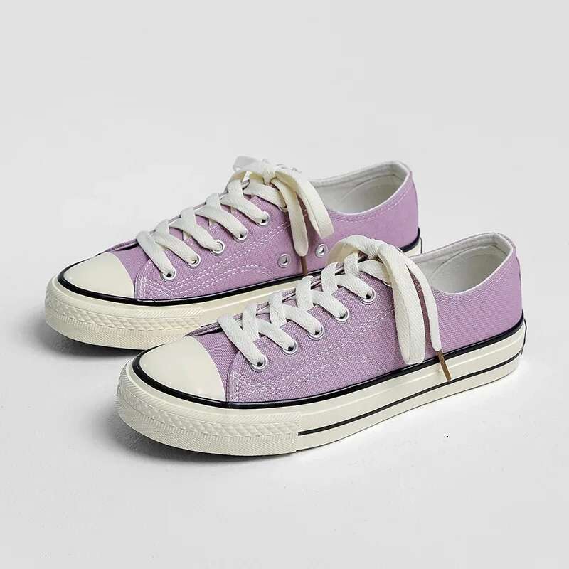 New Arrival Summer Fashion women Flats All Black White Red Casual womens Canvas Sneakers Lace-Up Shoes