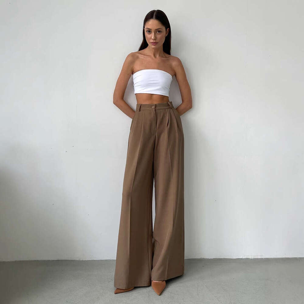 hoodie women's Wear Loose For Women In The Spring Summer Of , New Commuter Wide Leg With A Slimming And High Waisted Suit Pants jacket