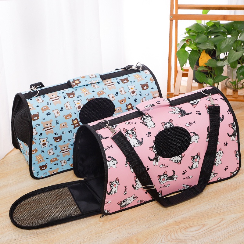 Animal Backpack: Portable Space Capsule Pet Carrier, Foldable Oxford Cloth Breathable Crossbody Cat and Dog Bag Free shipping