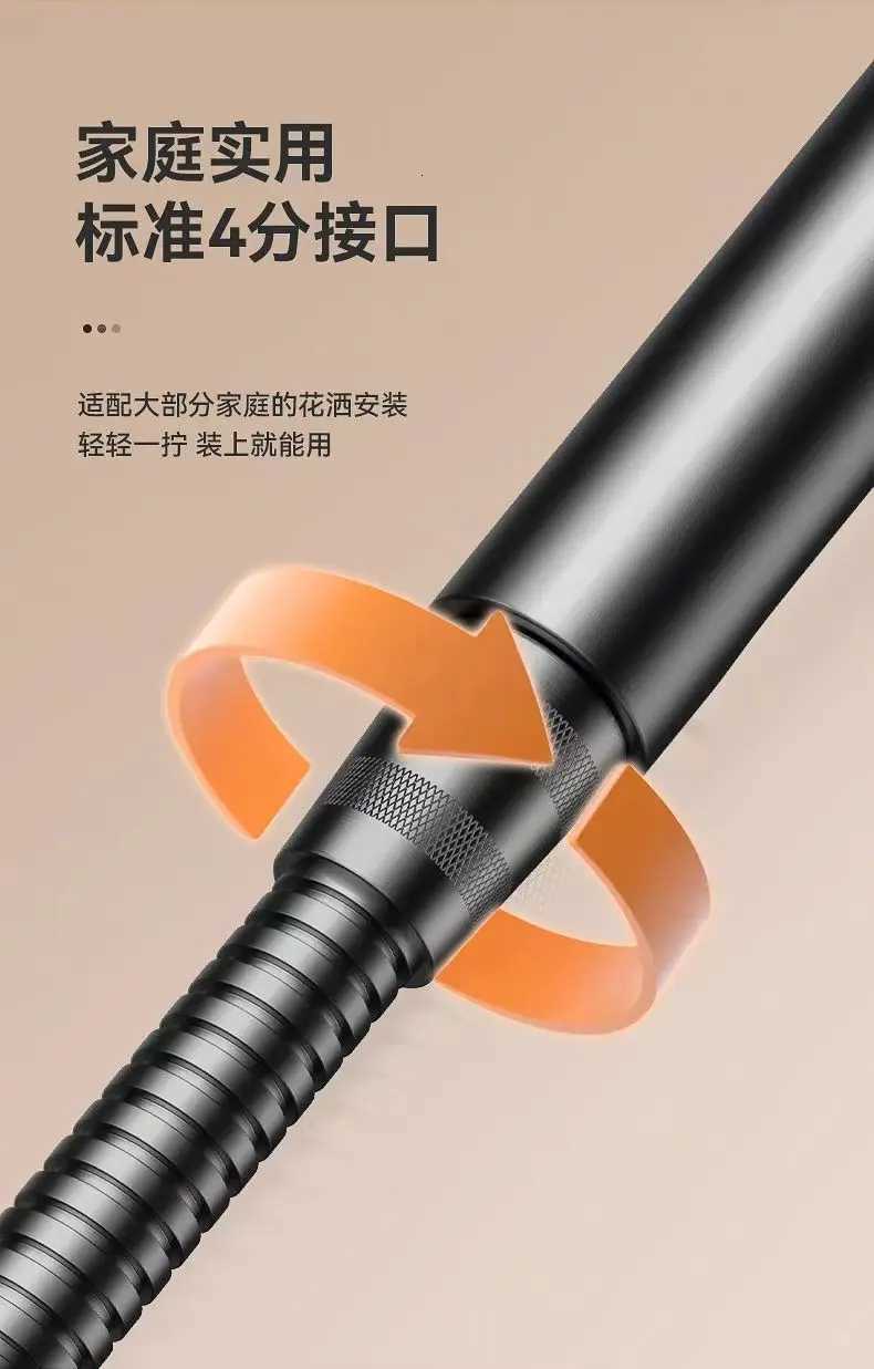 New Three Mode Adjustable Shower Head High Pressure Water Saving Spray Nozzles One Key Stop Water Shower Bathroom AccessoriesM251120