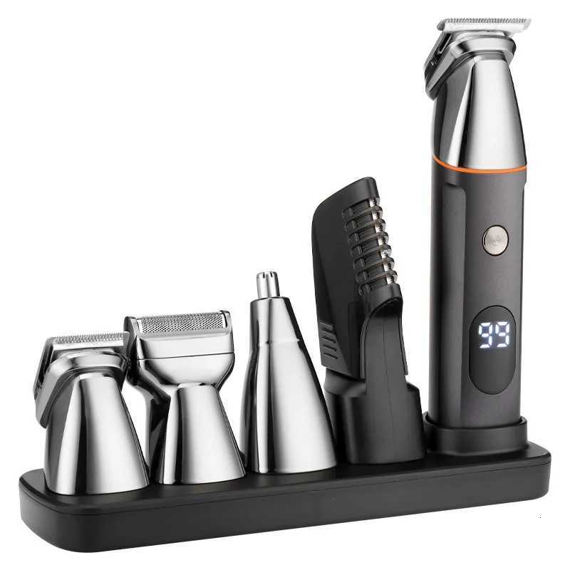 Electric Hair Clippers Mans Professional Precision Adjustment Cordless Beard/Hair Trimmer Rechargeable Haircut Machine For MenT251120