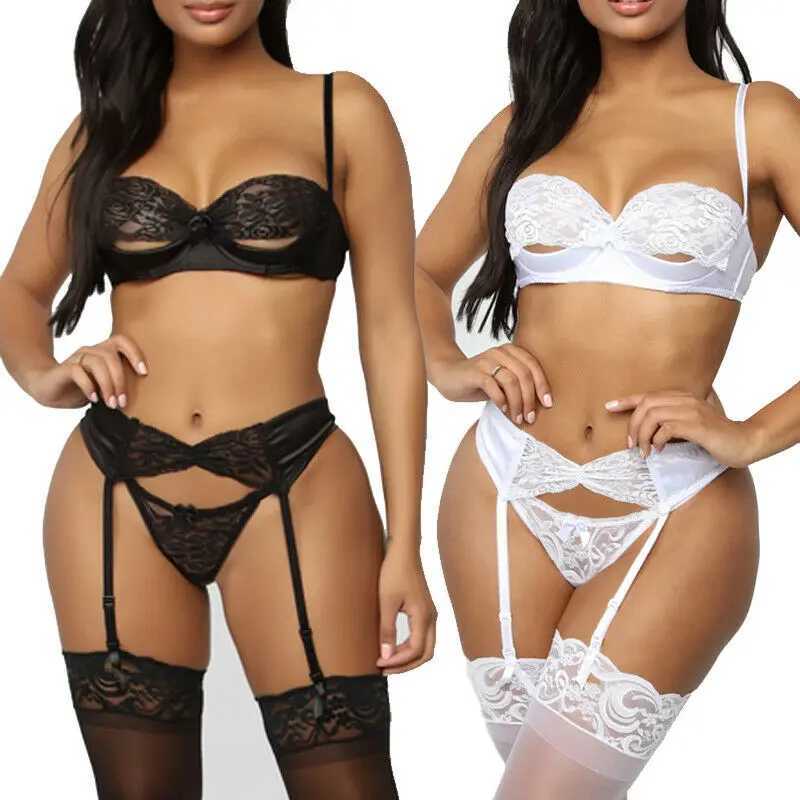 Sexy lingerie womens G-string bra lace Babydoll sleepwear womens sexy lace bikini exotic suit beachwearXJ250420