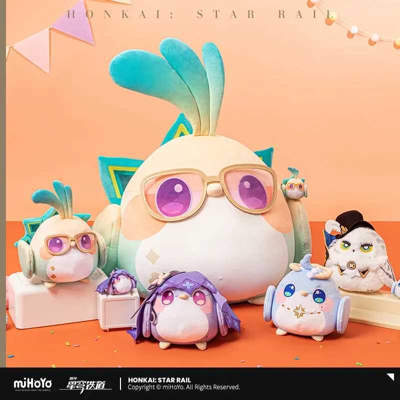 Sunsyea Honkai Star Rail Official Merch miHoYo Original Authentic JMDHKS Series Plush Doll Keychain Aventurine Borin G251120