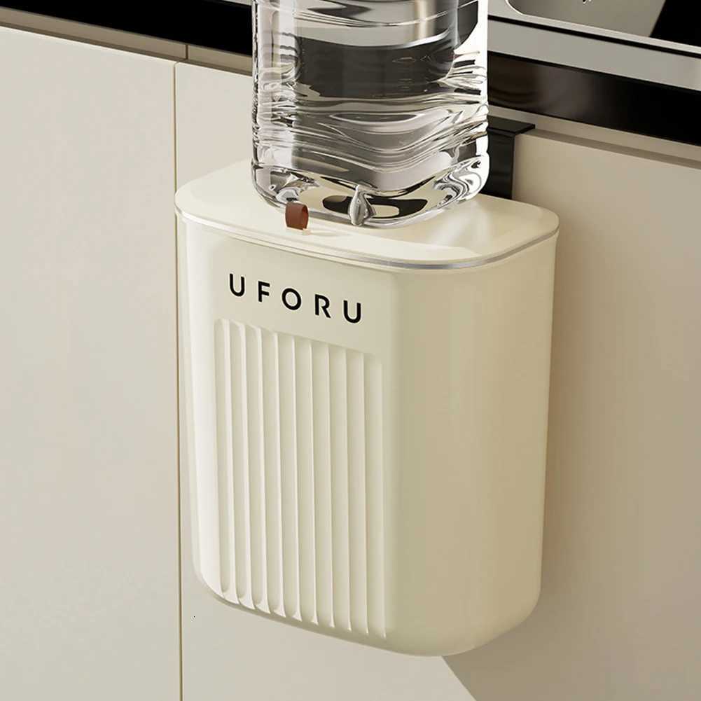 Hanging Trash Can Kitchen Cabinet Garbage Cans With Lid for Bathroom Kitchen Accessories for Office Living Room Undersink C251120