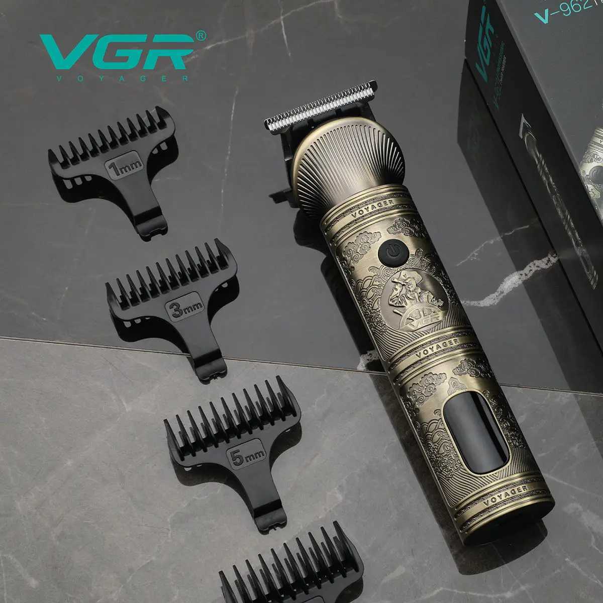 VGR Hair Clipper Electric Hair Trimmer Professional Barber Cordless Hair Cutting Machine Multifunctional Clipper for Men V-106T251120