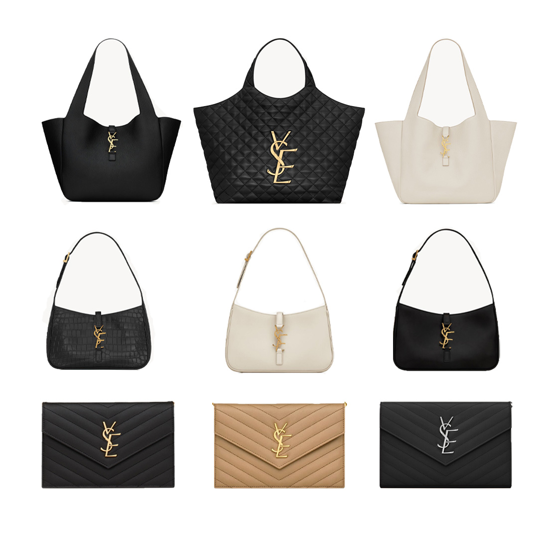 hobo bag Le5A7 ysls Bag luxury bag Matte Armpit Bags Classic Designer bag Handbags for Ladies Top-quality Shoulder Bags Multi-Color Fashion Bag evening bags