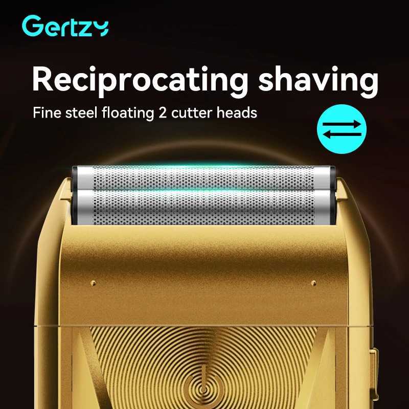 1 set/2 mens professional set with fine USB charging pattern suitable for hair cutting and long hair shavingT251120