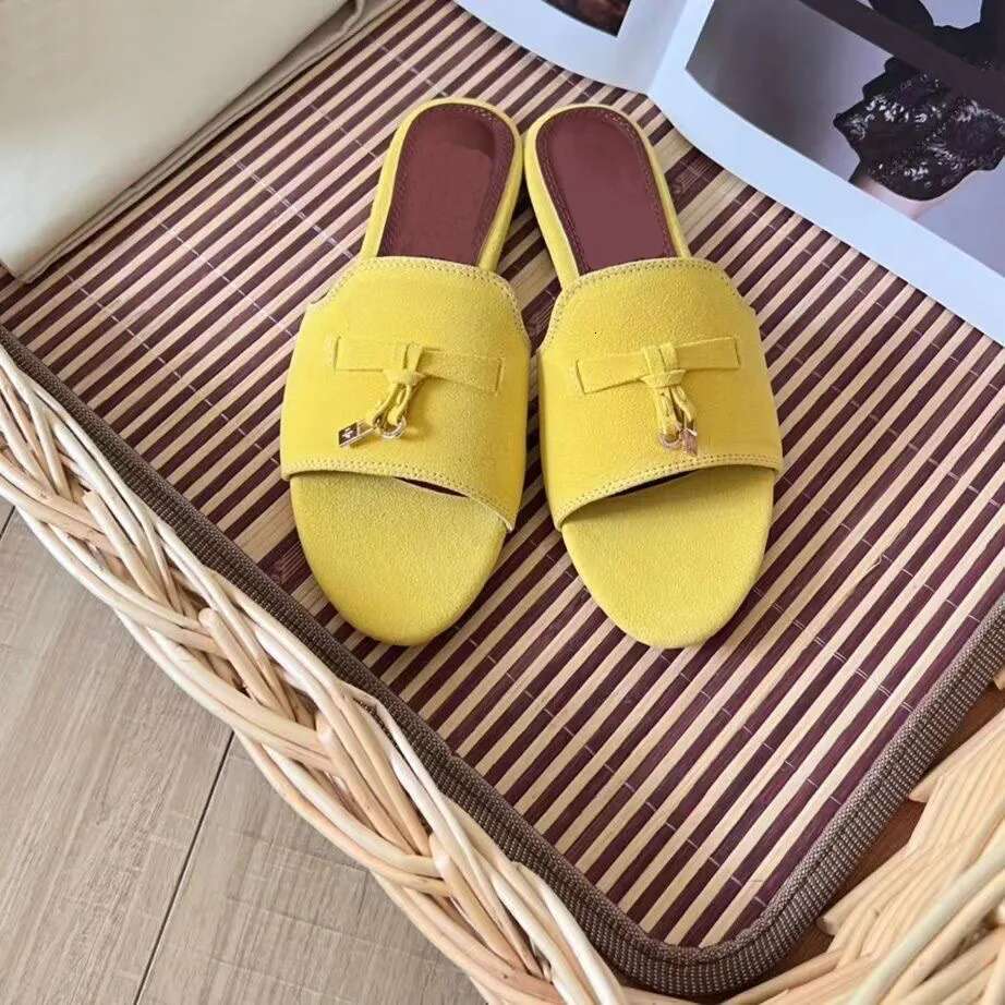 High Quality Suede Slides Womens Slip-on Slippers Summers Beach Ladies Platform Flip ps Female Casual Walking Sandals