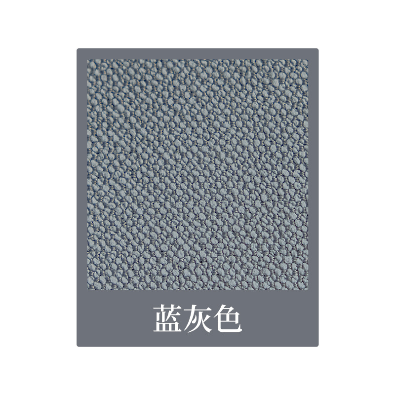 D329 modern simple high light-shielding cotton and linen curtains home decoration bay window living room bedroom sunshade curtain finished product