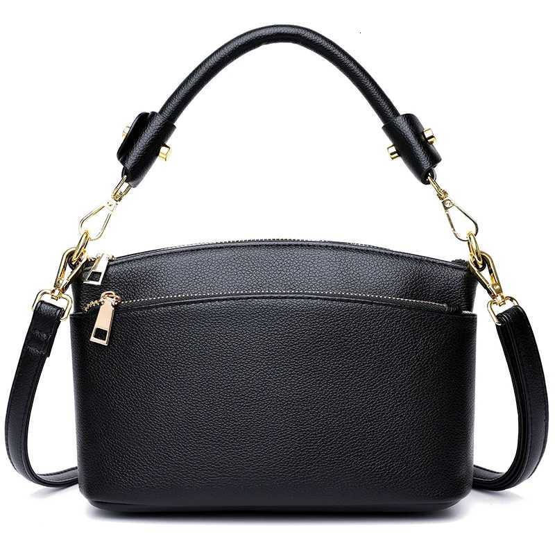 Leisure Genuine Leather Girl Motorcycle Bag Fi Trend Fem Messenger Bags Wallet High Quality Soft Leather Shoder Bolsas Y251120
