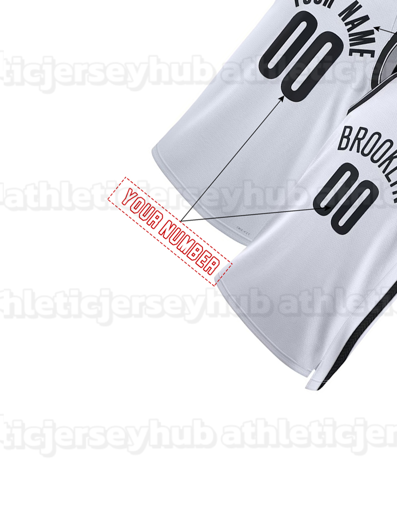 2025-26 City Basketball Jersey Nic Claxton Cam Thomas Noah Clowney Yuri Collins Egor Demin Michael Porter Jr.