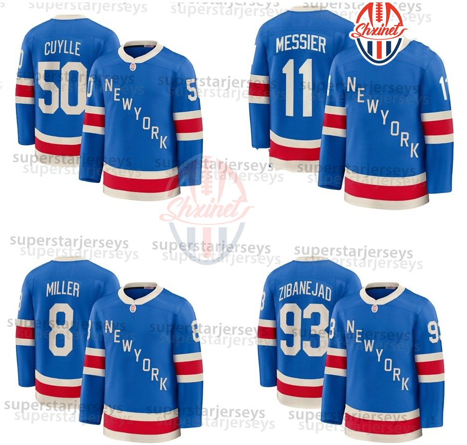 Mens Womens Youth 8 Miller Panarin 2026 WinterClassic Jerseys Z i b a n e j a d 93 Fox Shesterkin Soucy Carrick Cuylle Gretzky Stitched Your Name Numb