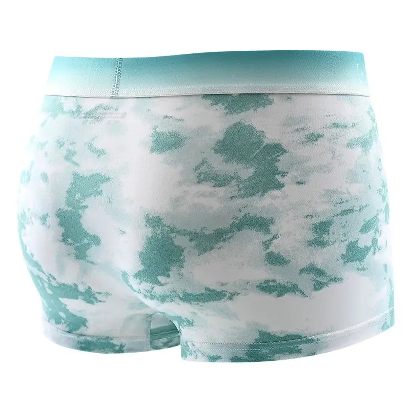 1 piece of boxing shorts mens ice silk underwear breathable sexy thin Ushaped invisible wholesale lots L6XL 250417