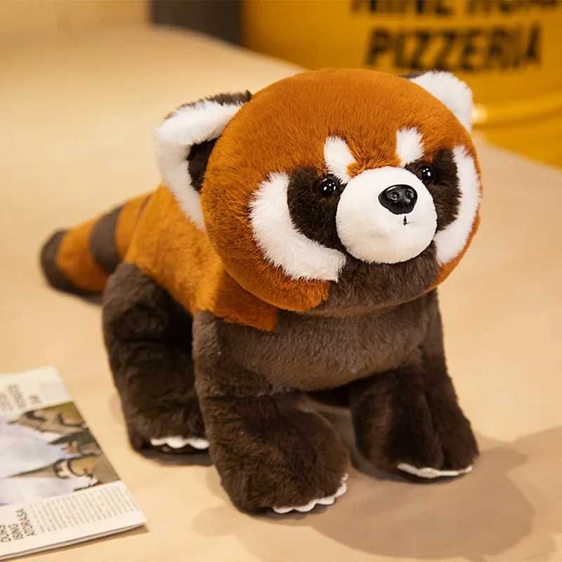 Lifelike Red Panda Stuffed Animals Raccoon Plush Toy Cute Panda Plushie Toy Gift For Kids Girlfriend Birthday Boy Christmas Gift G251120