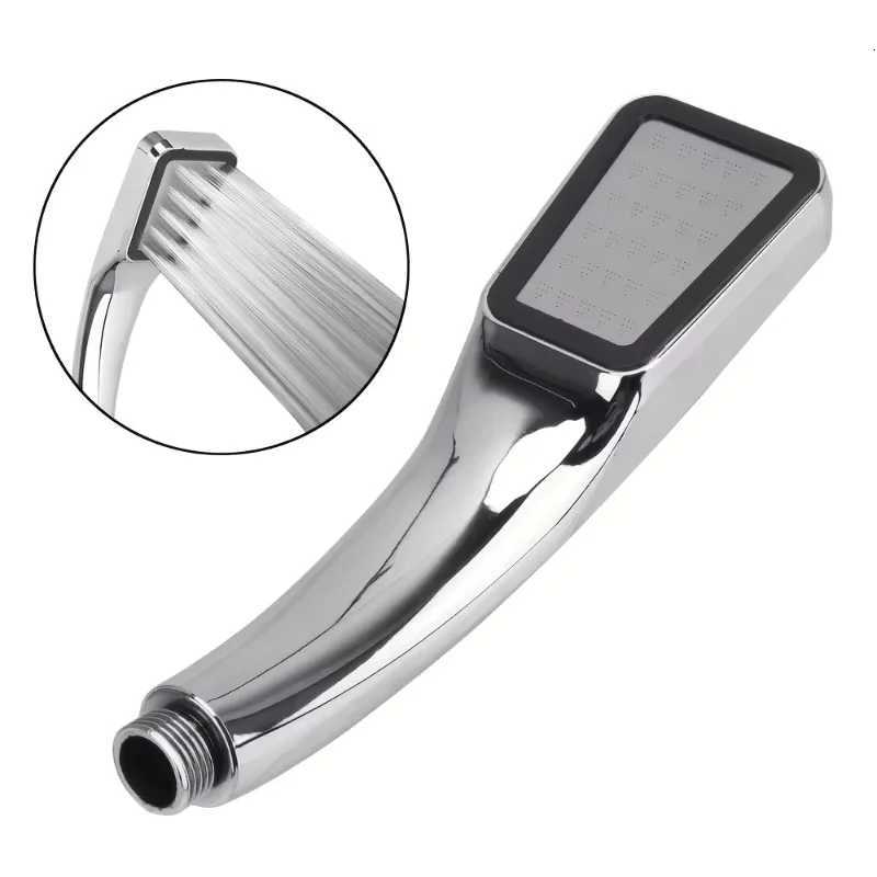 300 Holes Shower Head High Pressure Rainfall Water Saving Flow With Chrome ABS Sprayer Nozzle Square Shower Bathroom AccessoriesM251120