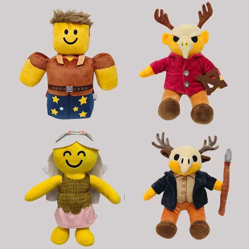 99 Nights In The Forest Deer Plush Toys Movie Stuffed Animals Black Red Deer Brown haired little man Toy for Kids Christmas Gift G251120