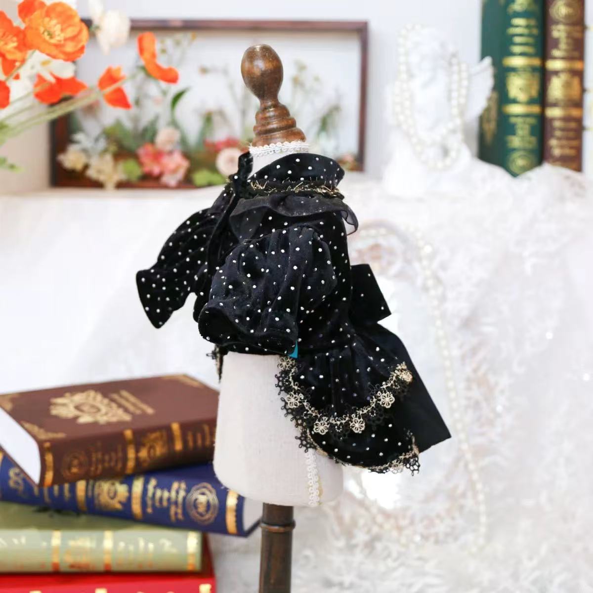 T0011Chest and back pet dog cat clothes Teddy Bichon French Bulldog Corgi Schnauzer small and medium dogs can be led in spring