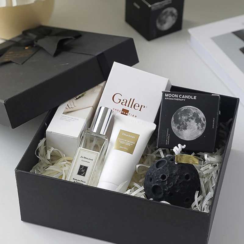 1pc Moon Scented Candles Mid-autumn Festival Gift Christmas Decoration Black Candle for Home Decor Wholesale Xmas DIY Present R251120 S260204